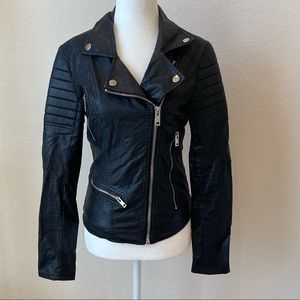 Blank NYC XSmall faux leather jacket.